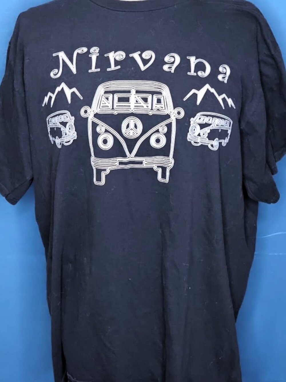 VW Volkswagen Bus T-Shirt  Mens XL Black